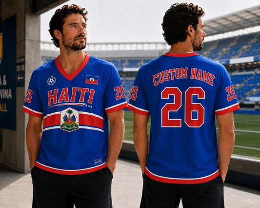 Personalized Haiti Soccer Jersey