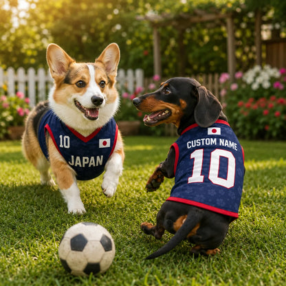 Personalized Japan Pet Soccer Jersey Shirt
