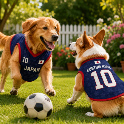 Personalized Japan Pet Soccer Jersey Shirt