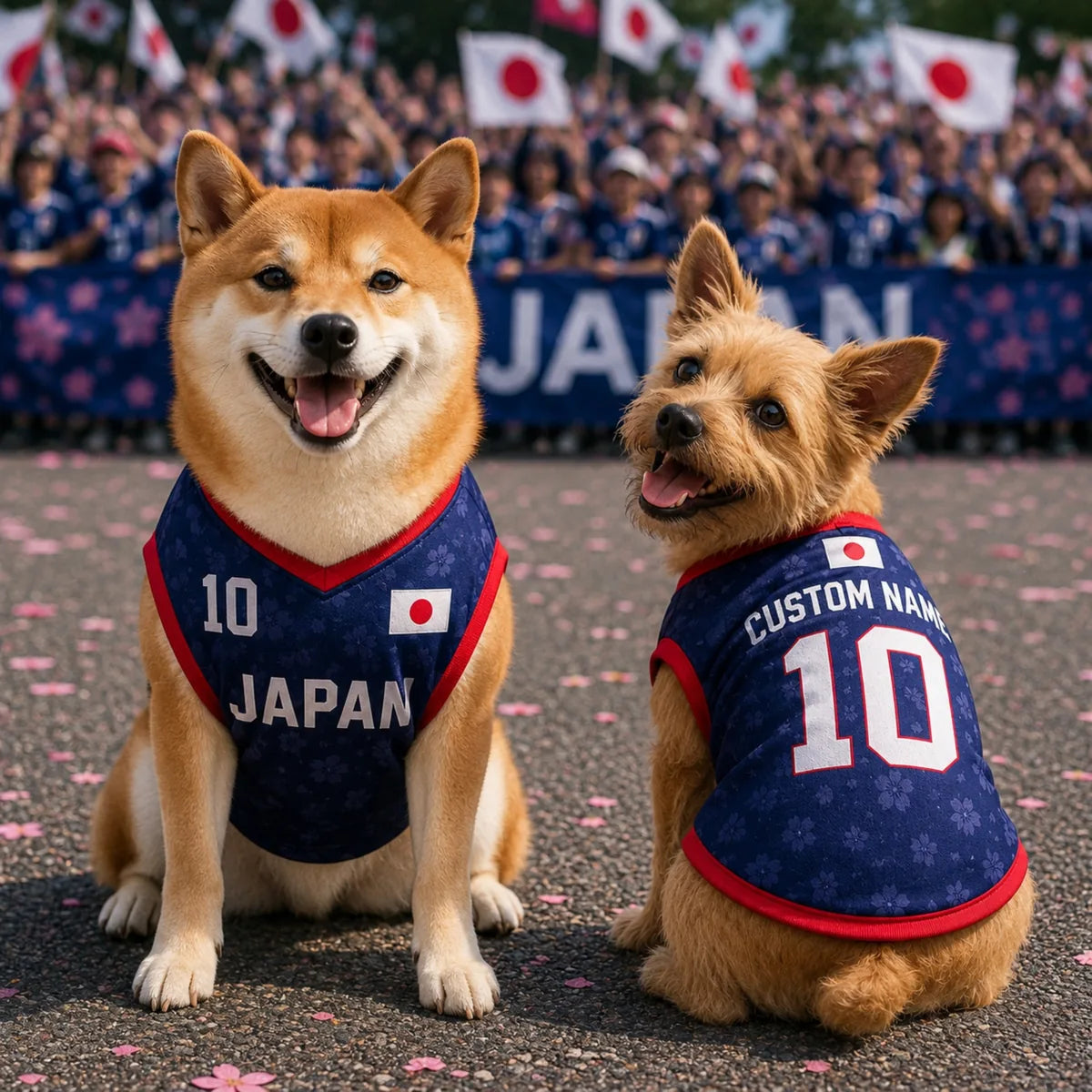 Personalized Japan Pet Soccer Jersey Shirt