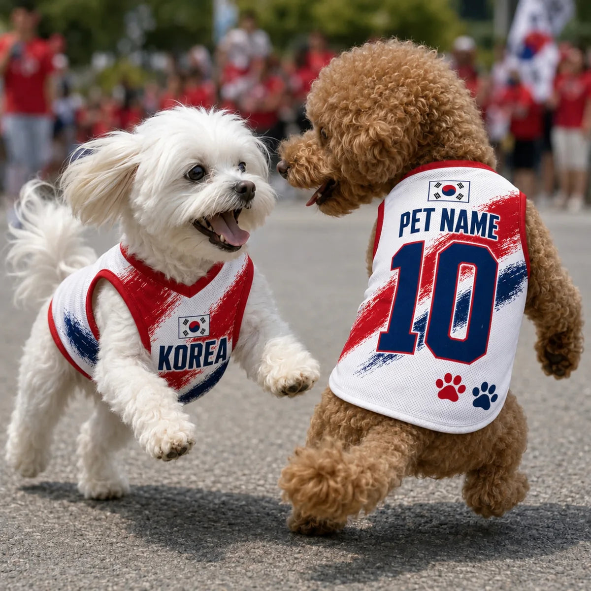 Personalized Korea Pet Soccer Jersey Shirt