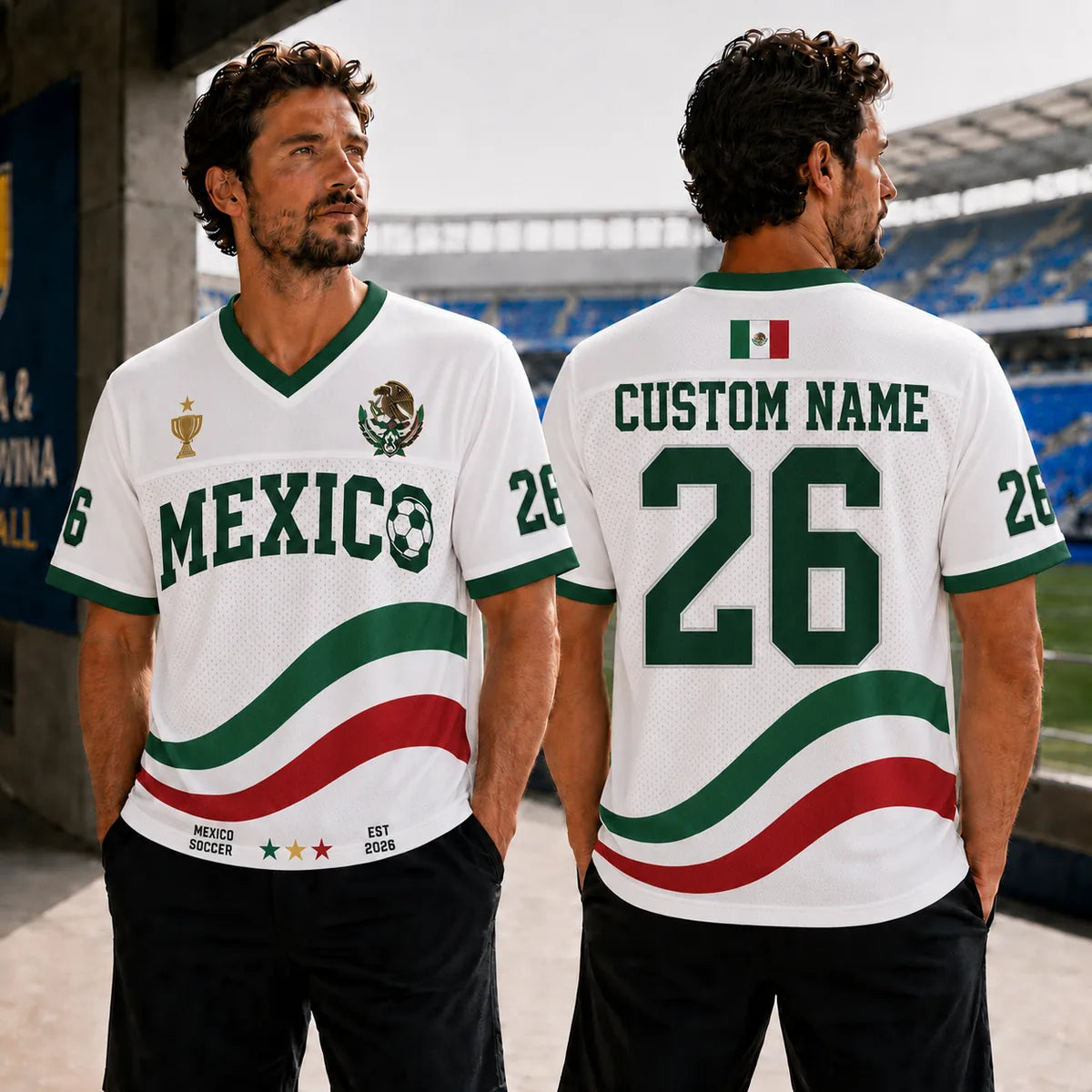 Personalized Mexico Soccer Jersey