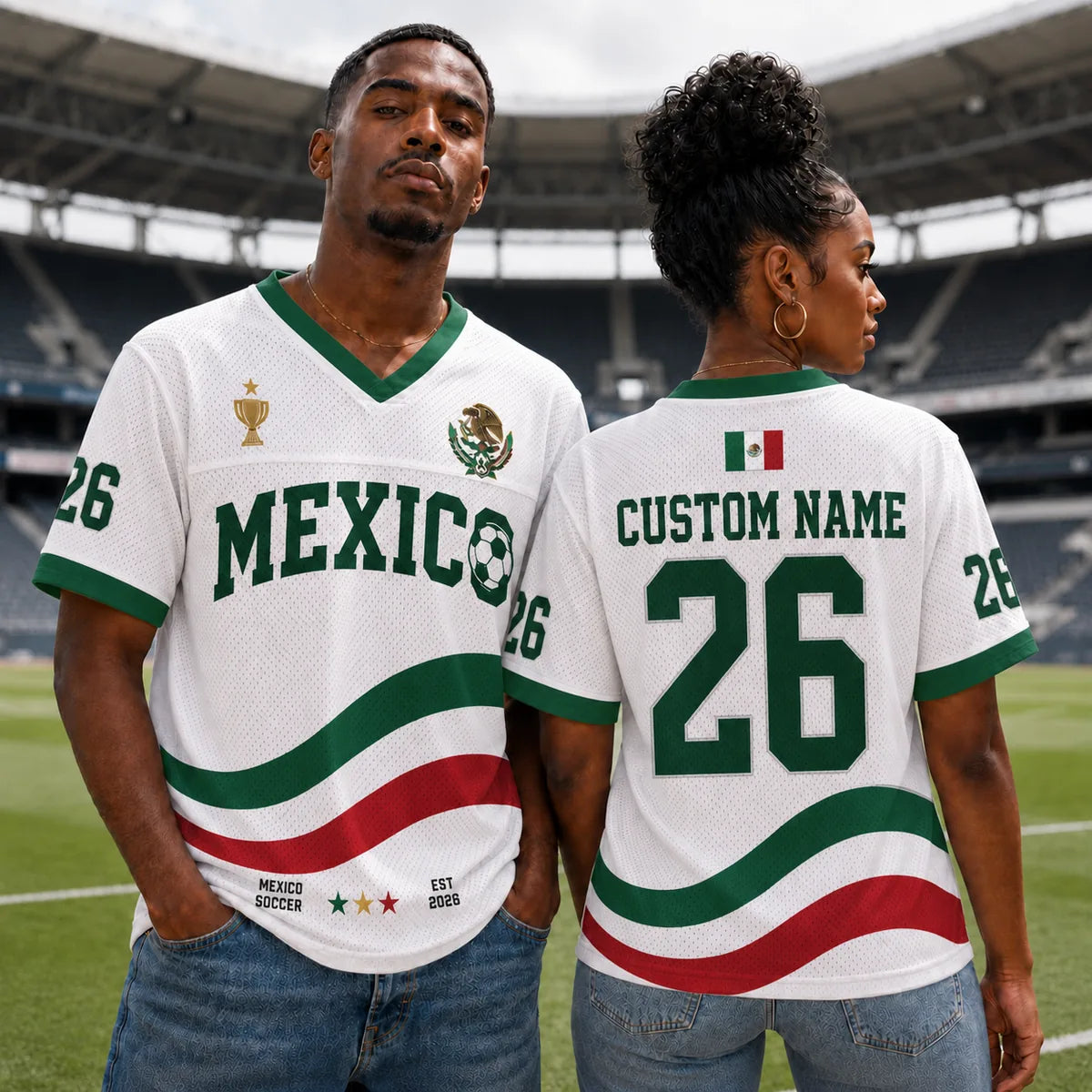 Personalized Mexico Soccer Jersey