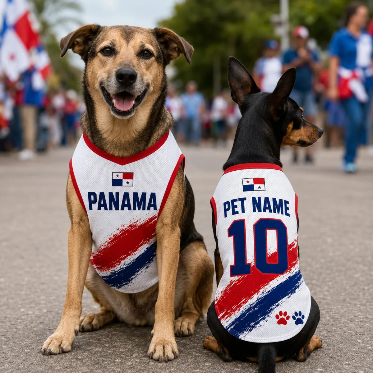 Personalized Panama Pet Soccer Jersey