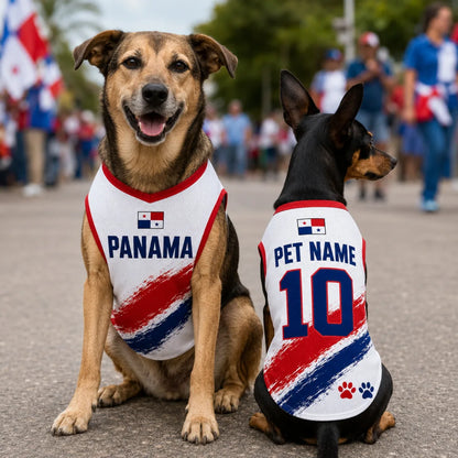 Personalized Panama Pet Soccer Jersey