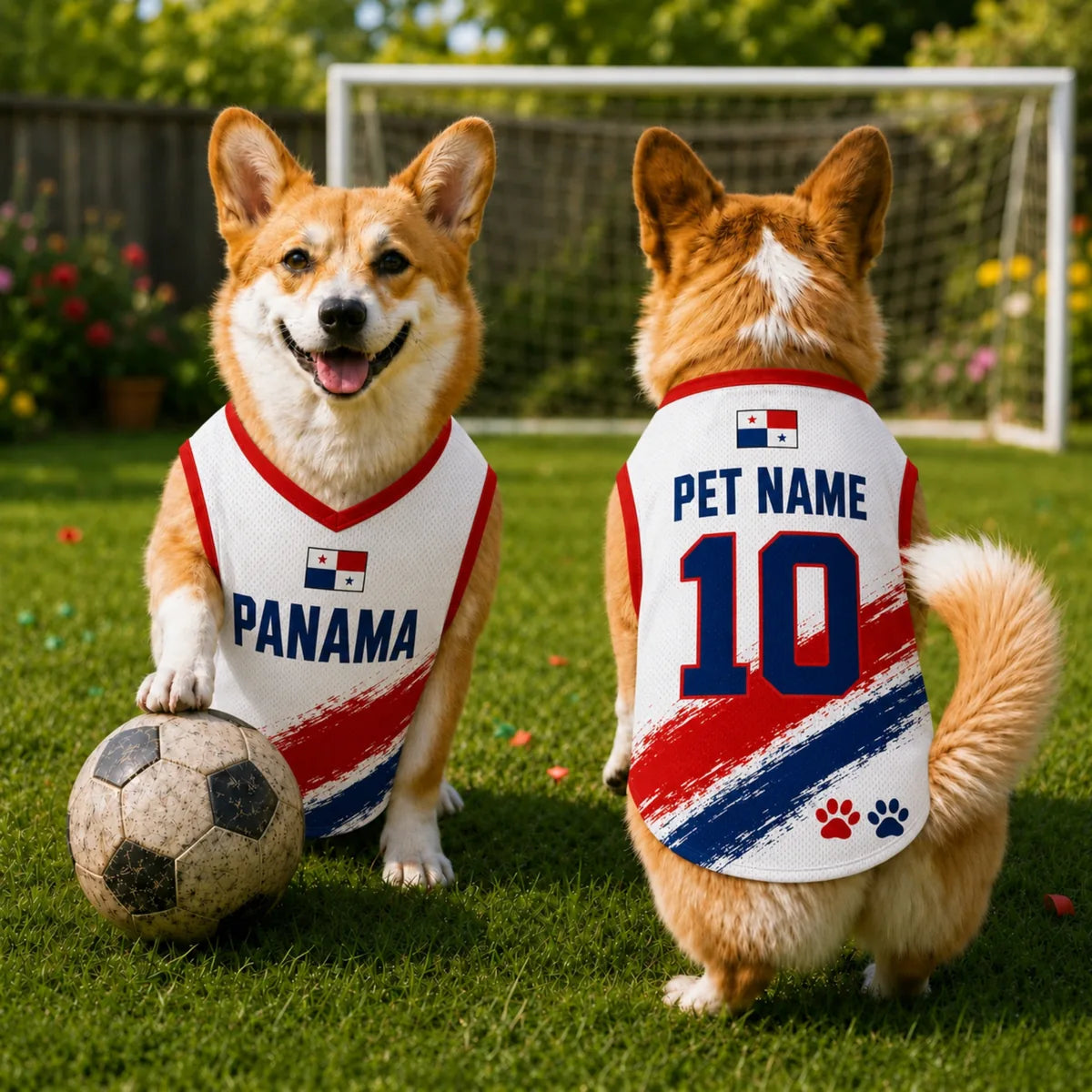 Personalized Panama Pet Soccer Jersey