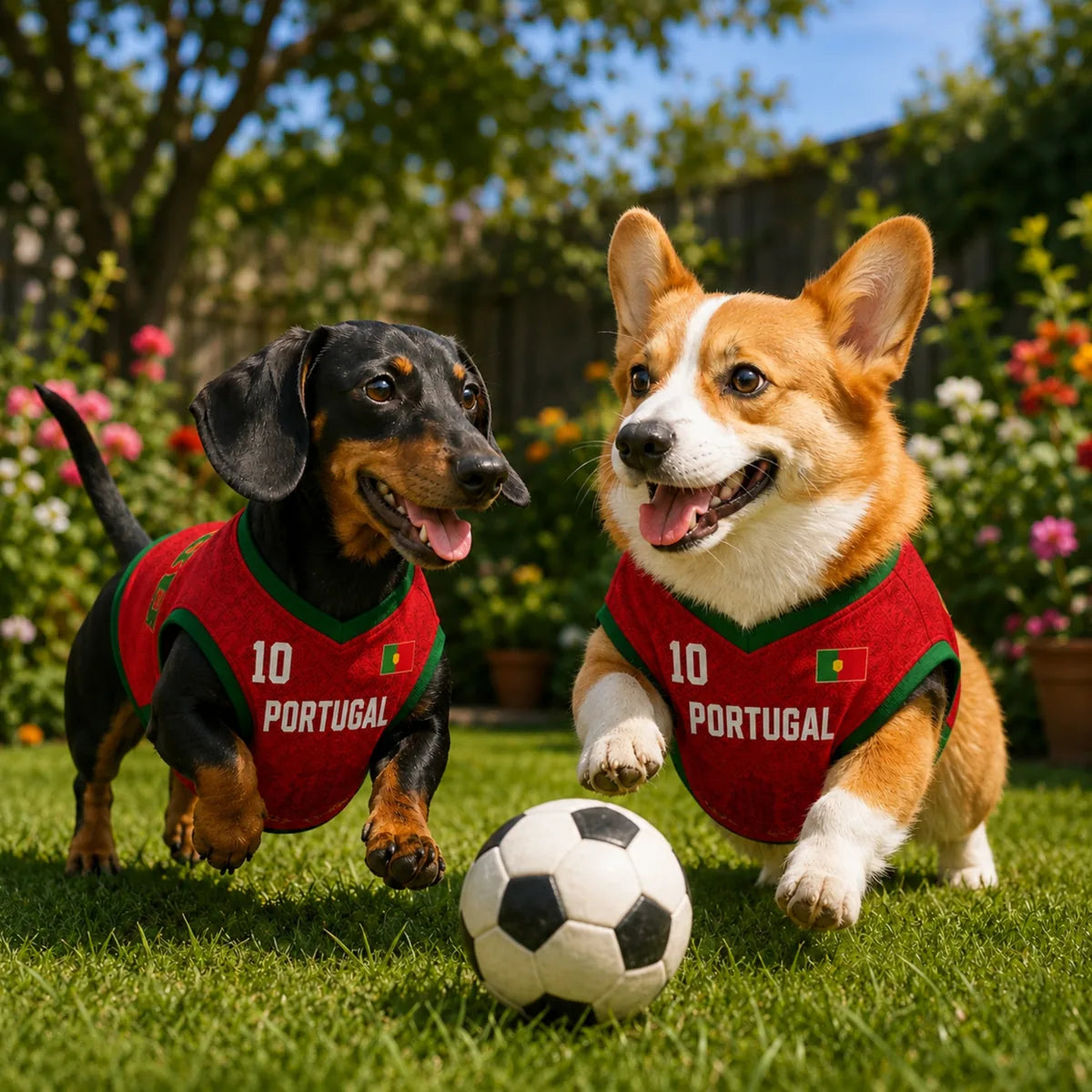 Personalized Portugal Pet Soccer Jersey Shirt