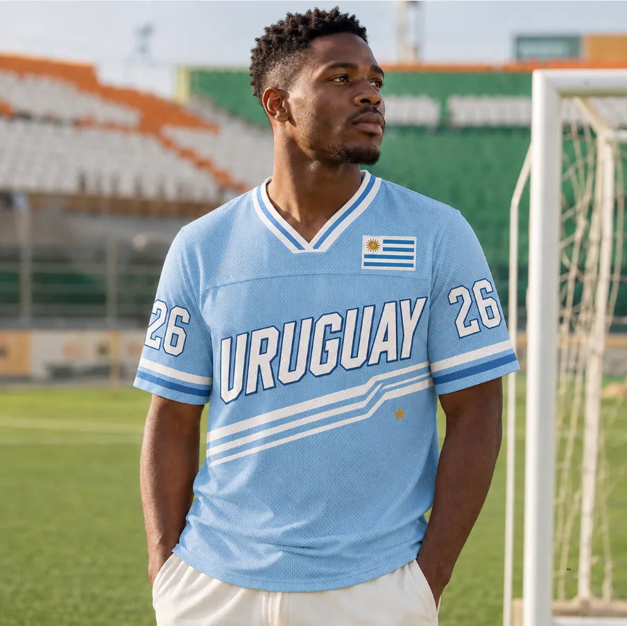 Personalized Uruguay Soccer Jersey