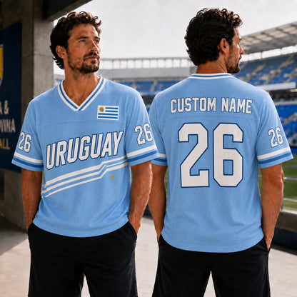 Personalized Uruguay Soccer Jersey