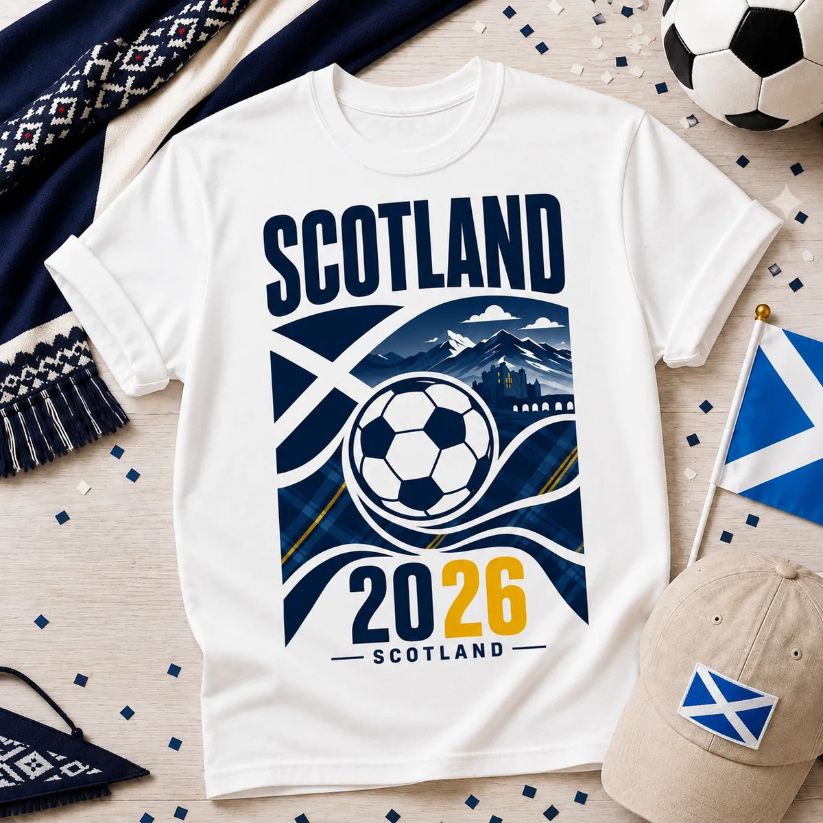 Scotland Soccer 2026 T-Shirt