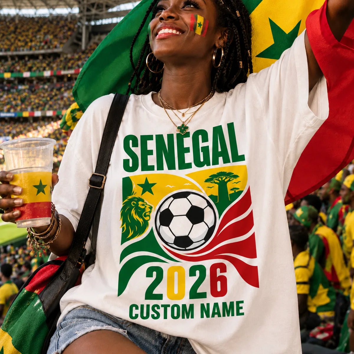 Senegal 2026 Soccer Fan T-Shirt