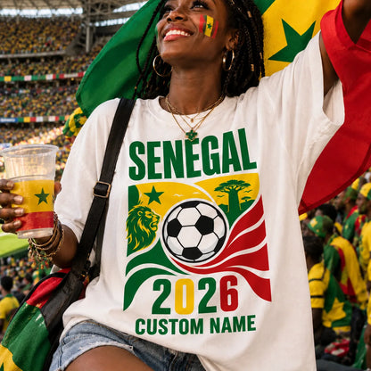 Senegal 2026 Soccer Fan T-Shirt